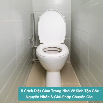 5 Cách Diệt Giun Trong Nhà Vệ Sinh Tận Gốc: Nguyên Nhân & Giải Pháp Chuyên Gia