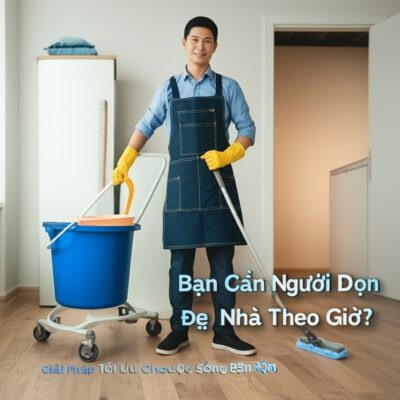 Bạn Cần Người Dọn Dẹp Nhà Theo Giờ? Giải Pháp Tối Ưu Cho Cuộc Sống Bận Rộn