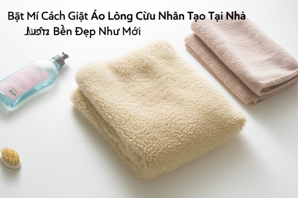 Hình minh họa cho bài viết: Bật Mí Cách Giặt Áo Lông Cừu Nhân Tạo Tại Nhà Luôn Bền Đẹp Như Mới