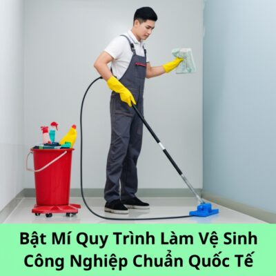 Bật Mí Quy Trình Làm Vệ Sinh Công Nghiệp Chuẩn Quốc Tế [A-Z]