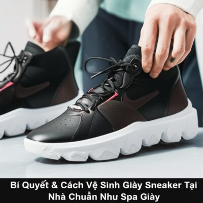 Bí Quyết & Cách Vệ Sinh Giày Sneaker Tại Nhà Chuẩn Như Spa Giày