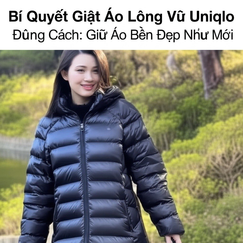 Hình minh họa cho bài viết: Bí Quyết Giặt Áo Lông Vũ Uniqlo Đúng Cách: Giữ Áo Bền Đẹp Như Mới