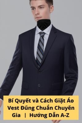 Bí Quyết và Cách Giặt Áo Vest Đúng Chuẩn Chuyên Gia | Hướng Dẫn A-Z