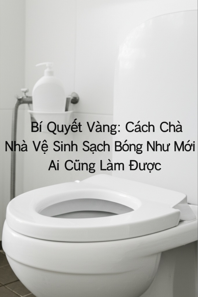 Hình minh họa cho bài viết: Bí Quyết Vàng: Cách Chà Nhà Vệ Sinh Sạch Bóng Như Mới Ai Cũng Làm Được