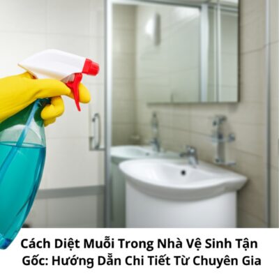 Cách Diệt Muỗi Trong Nhà Vệ Sinh Tận Gốc: Hướng Dẫn Chi Tiết Từ Chuyên Gia