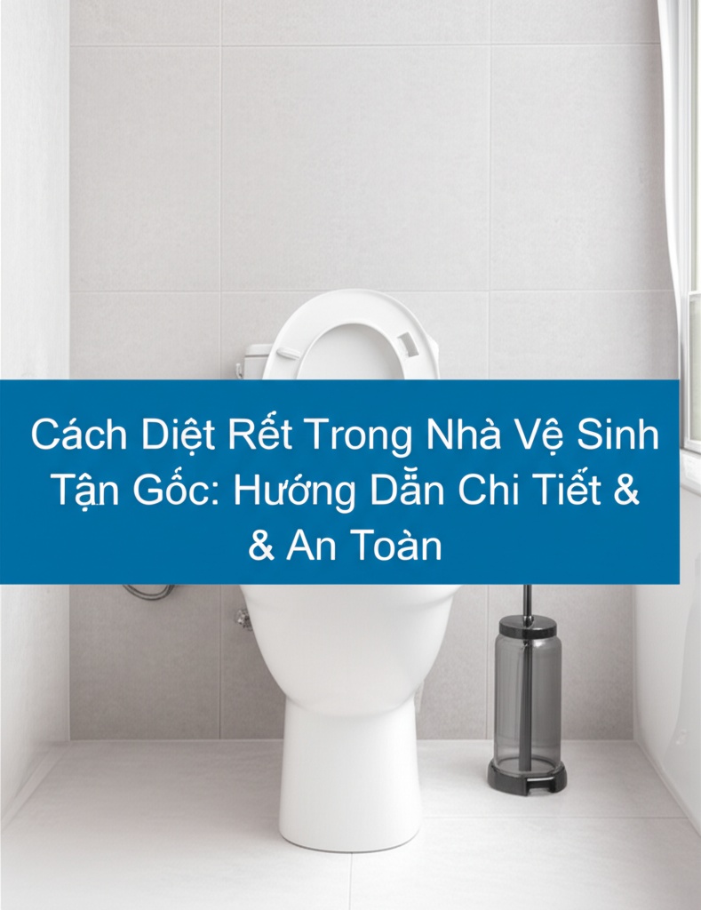 Hình minh họa cho bài viết: Cách Diệt Rết Trong Nhà Vệ Sinh Tận Gốc: Hướng Dẫn Chi Tiết & An Toàn