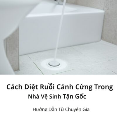 Cách Diệt Ruồi Cánh Cứng Trong Nhà Vệ Sinh Tận Gốc: Hướng Dẫn Từ Chuyên Gia