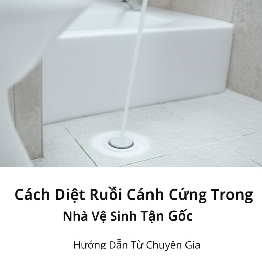 Hình minh họa cho bài viết: Cách Diệt Ruồi Cánh Cứng Trong Nhà Vệ Sinh Tận Gốc: Hướng Dẫn Từ Chuyên Gia