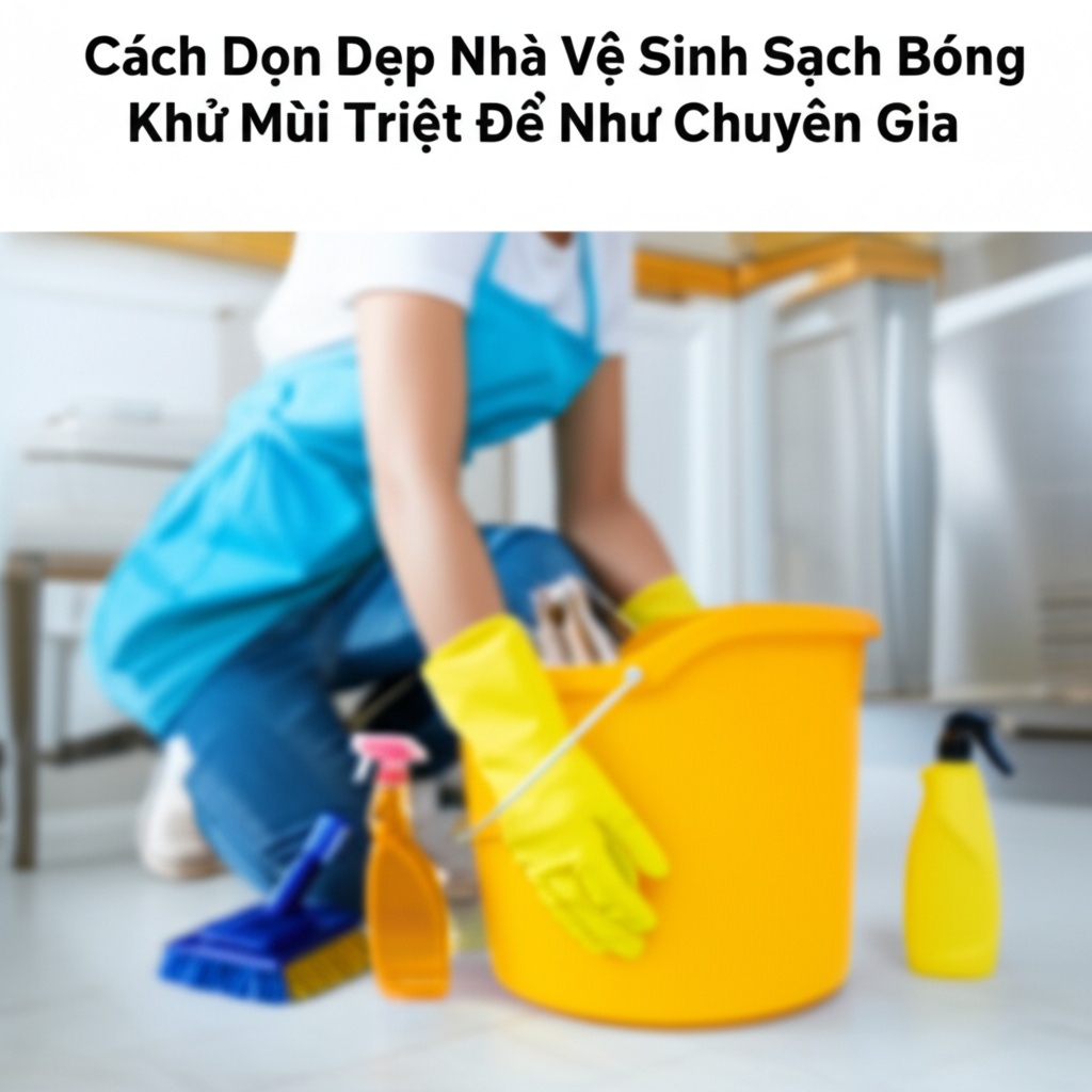 Hình minh họa cho bài viết: Cách Dọn Dẹp Nhà Vệ Sinh Sạch Bóng, Khử Mùi Triệt Để Như Chuyên Gia