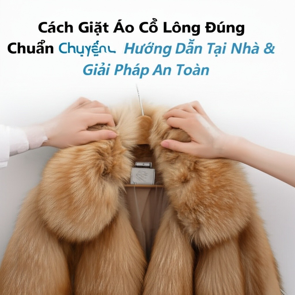 Hình minh họa cho bài viết: Cách Giặt Áo Cổ Lông Đúng Chuẩn Chuyên Gia: Hướng Dẫn Tại Nhà & Giải Pháp An Toàn