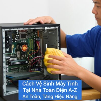 Cách Vệ Sinh Máy Tính Tại Nhà Toàn Diện A-Z: An Toàn, Tăng Hiệu Năng