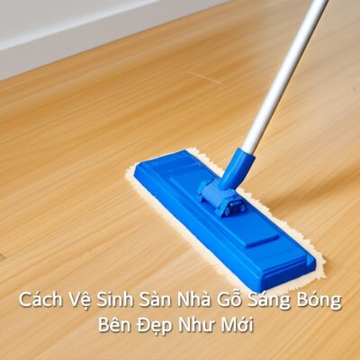 Cách Vệ Sinh Sàn Nhà Gỗ Sáng Bóng, Bền Đẹp Như Mới
