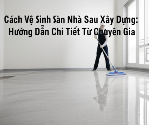 Cách Vệ Sinh Sàn Nhà Sau Xây Dựng: Hướng Dẫn Chi Tiết Từ Chuyên Gia