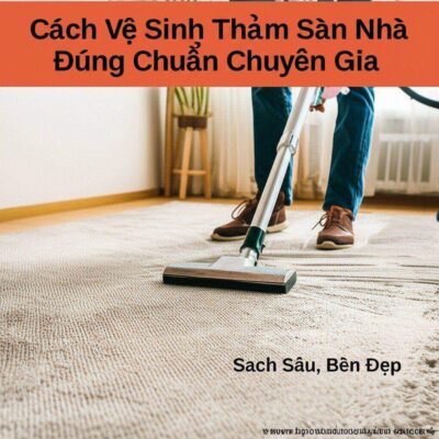 Cách Vệ Sinh Thảm Sàn Nhà Đúng Chuẩn Chuyên Gia: Sạch Sâu, Bền Đẹp