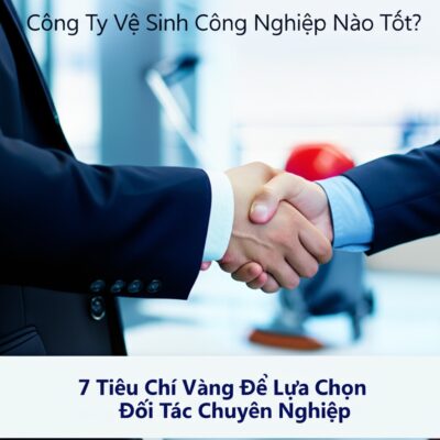 Công Ty Vệ Sinh Công Nghiệp Nào Tốt? 7 Tiêu Chí Vàng Để Lựa Chọn Đối Tác Chuyên Nghiệp