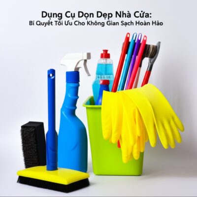 Dụng Cụ Dọn Dẹp Nhà Cửa: Bí Quyết Tối Ưu Cho Không Gian Sạch Hoàn Hảo
