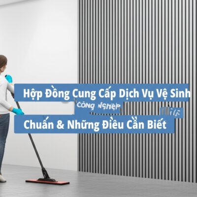 Hợp Đồng Cung Cấp Dịch Vụ Vệ Sinh Công Nghiệp 2024: Mẫu Chuẩn & Những Điều Cần Biết