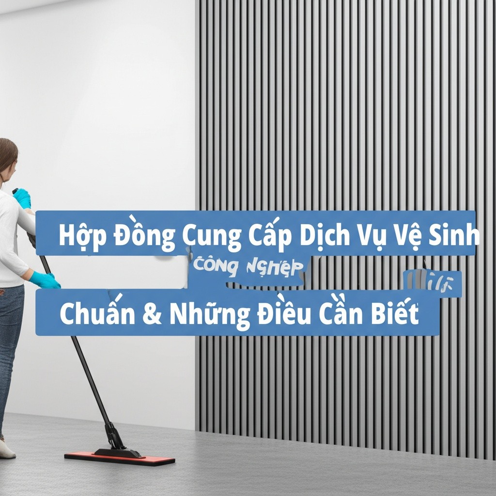 Hình minh họa cho bài viết: Hợp Đồng Cung Cấp Dịch Vụ Vệ Sinh Công Nghiệp 2024: Mẫu Chuẩn & Những Điều Cần Biết