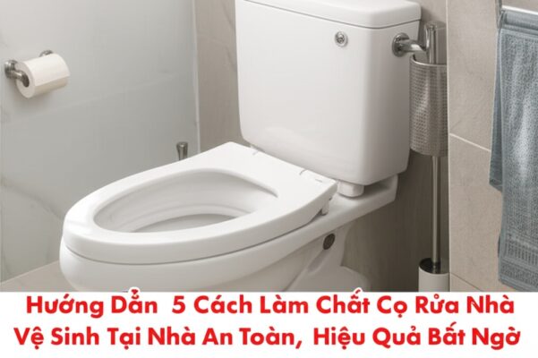 Hướng Dẫn 5 Cách Làm Chất Cọ Rửa Nhà Vệ Sinh Tại Nhà An Toàn, Hiệu Quả Bất Ngờ