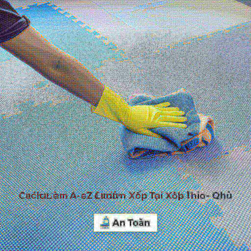 Hình minh họa cho bài viết: Hướng Dẫn A-Z Cách Làm Sạch Thảm Xốp Tại Nhà Hiệu Quả, An Toàn