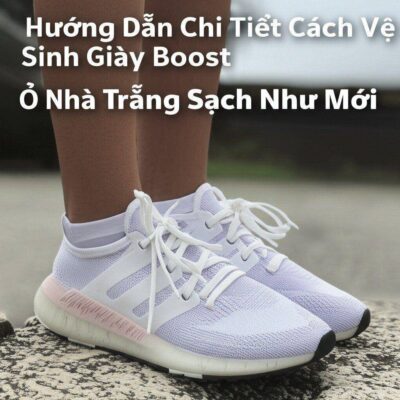 Hướng Dẫn Chi Tiết Cách Vệ Sinh Giày Boost Ở Nhà Trắng Sạch Như Mới