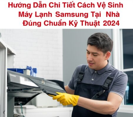 Hướng Dẫn Chi Tiết Cách Vệ Sinh Máy Lạnh Samsung Tại Nhà Đúng Chuẩn Kỹ Thuật 2024