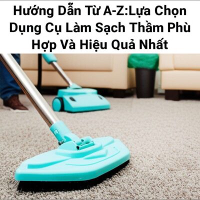 Hướng Dẫn Từ A-Z: Lựa Chọn Dụng Cụ Làm Sạch Thảm Phù Hợp Và Hiệu Quả Nhất