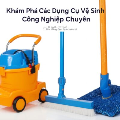 Khám Phá Các Dụng Cụ Vệ Sinh Công Nghiệp Chuyên Dụng: Bí Quyết Cho Không Gian Sạch Hoàn Hảo