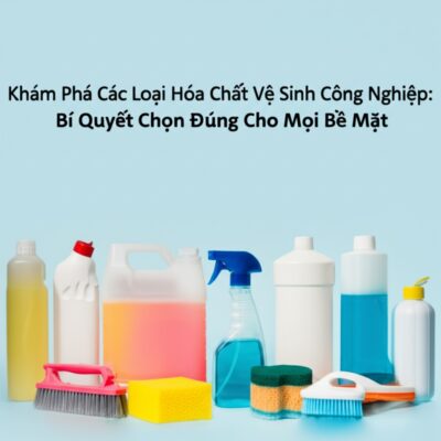 Khám Phá Các Loại Hóa Chất Vệ Sinh Công Nghiệp: Bí Quyết Chọn Đúng Cho Mọi Bề Mặt