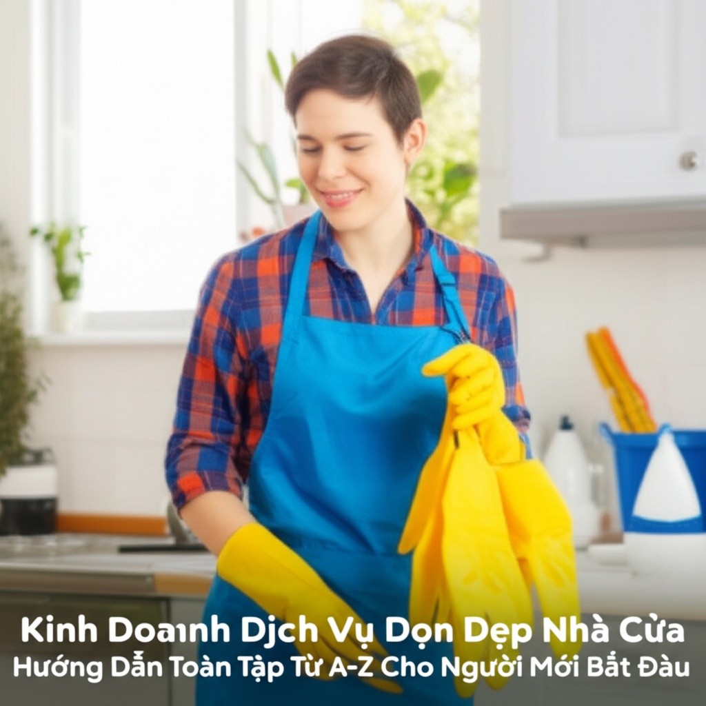 Hình minh họa cho bài viết: Kinh Doanh Dịch Vụ Dọn Dẹp Nhà Cửa: Hướng Dẫn Toàn Tập Từ A-Z Cho Người Mới Bắt Đầu