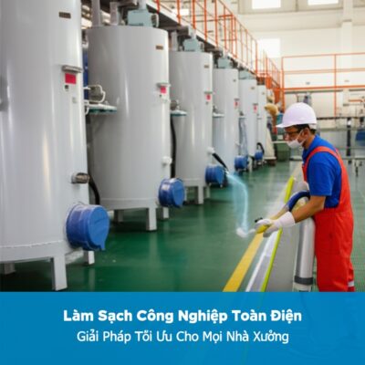 Làm Sạch Công Nghiệp Toàn Diện: Giải Pháp Tối Ưu Cho Mọi Nhà Xưởng